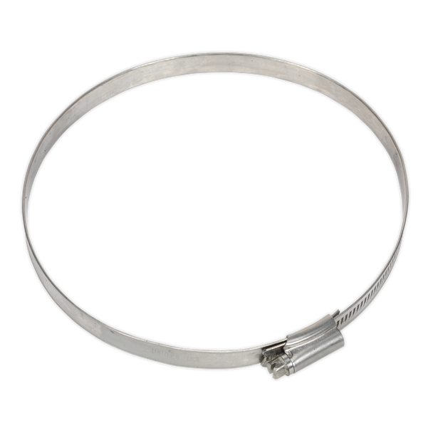 Sealey SHCSS6 ⏐ Stainless Steel Hose Clip 130-150mm - Pack of 5