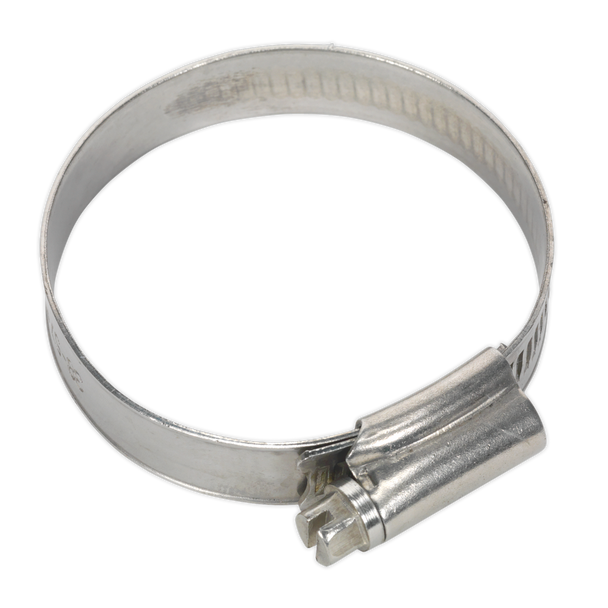 Sealey SHCSSM ⏐ Stainless Steel Hose Clip 38-57mm - Pack of 10