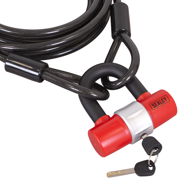Sealey SHGCL5 ⏐ Motorcycle Cable Lock 5m
