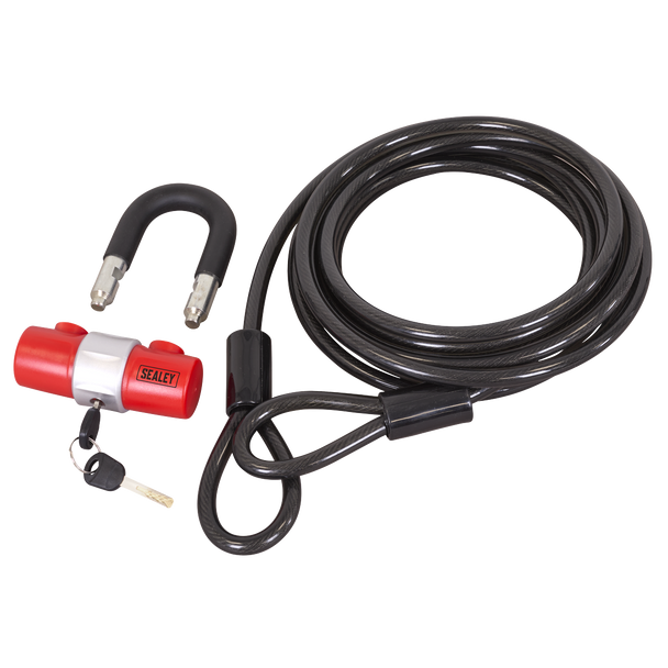 Sealey SHGCL5 ⏐ Motorcycle Cable Lock 5m
