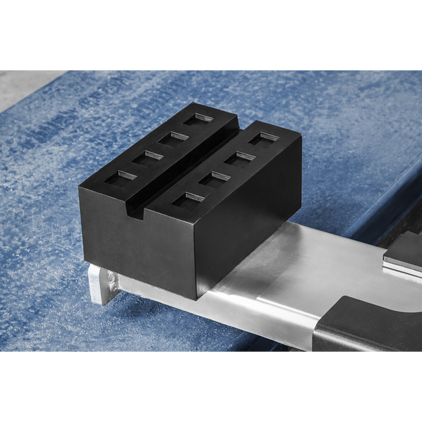 Sealey SJBEX.A03 ⏐ Slotted Rubber Support Block for Viking Jacking Beams 80mm
