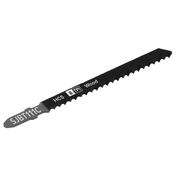 Sealey SJBT111C ⏐ Jigsaw Blade for General Wood 100mm 8tpi - Pack of 5