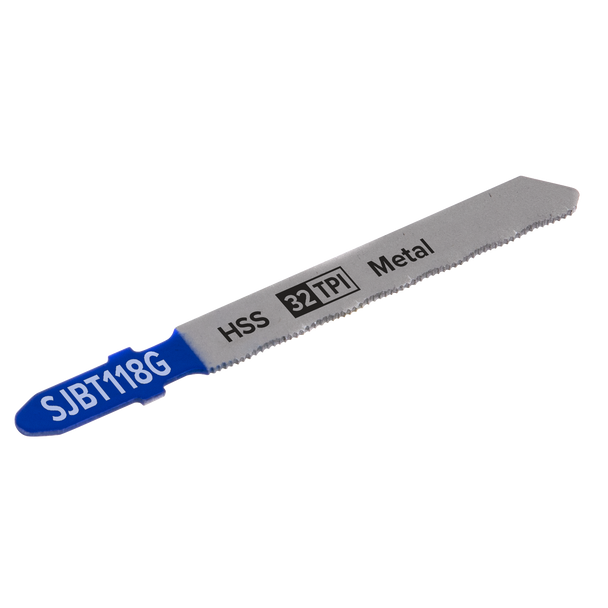 Sealey SJBT118G ⏐ Jigsaw Blade for Metal 75mm 32tpi - Pack of 5