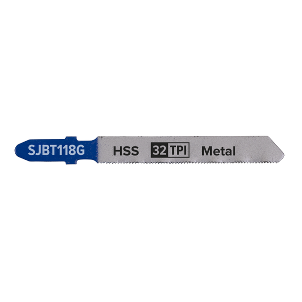 Sealey SJBT118G ⏐ Jigsaw Blade for Metal 75mm 32tpi - Pack of 5