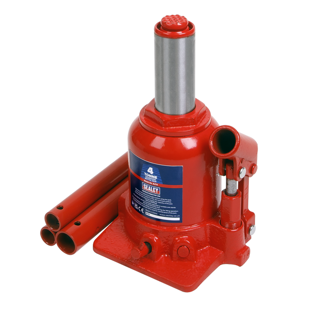 Sealey SJT4 ⏐ Telescopic Bottle Jack 4 Tonne
