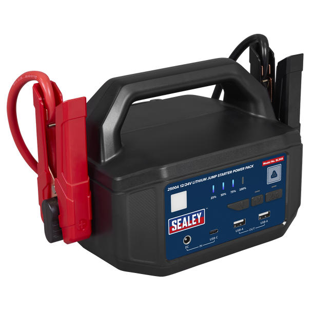Sealey SL34S ⏐ 2500A 12/24V Lithium Jump Starter Power Pack