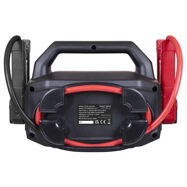 Sealey SL34S ⏐ 2500A 12/24V Lithium Jump Starter Power Pack