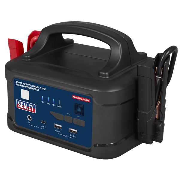 Sealey SL36S ⏐ 3500A 12/24V Lithium Jump Starter Power Pack