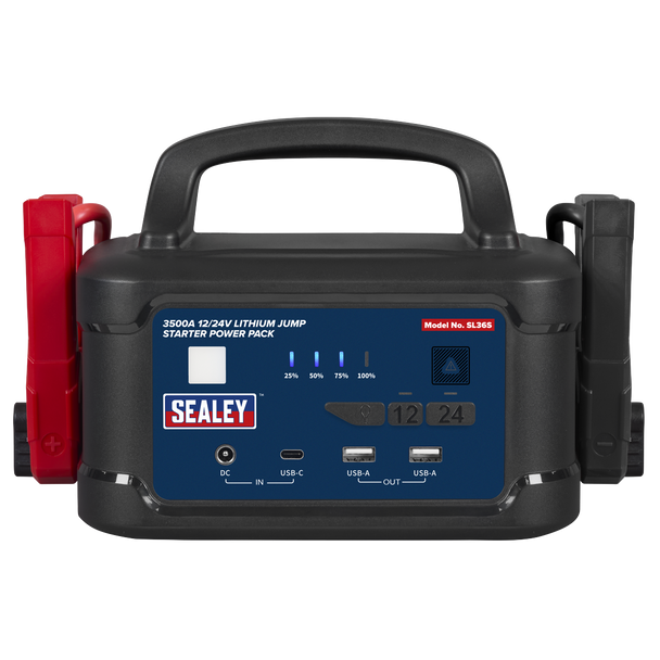 Sealey SL36S ⏐ 3500A 12/24V Lithium Jump Starter Power Pack