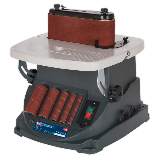Sealey SM1300 ⏐ Oscillating Belt & Spindle/Bobbin Sander 230V