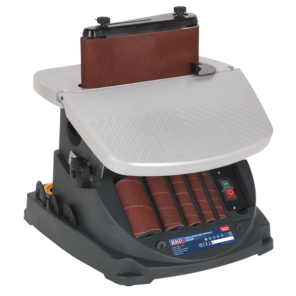 Sealey SM1300 ⏐ Oscillating Belt & Spindle/Bobbin Sander 230V