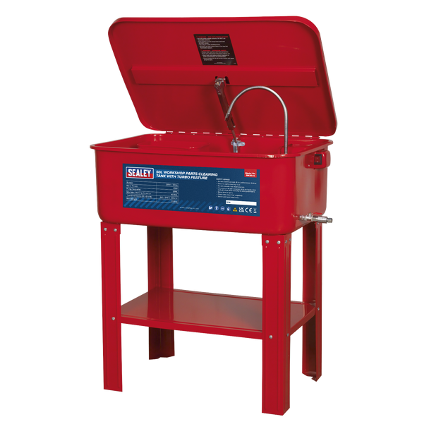 Sealey SM20 ⏐ Workshop Parts Washer with Turbo Feature 50L