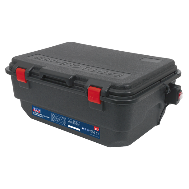 Sealey SM222 ⏐ Mobile Parts Cleaning Tank with Brush 16L