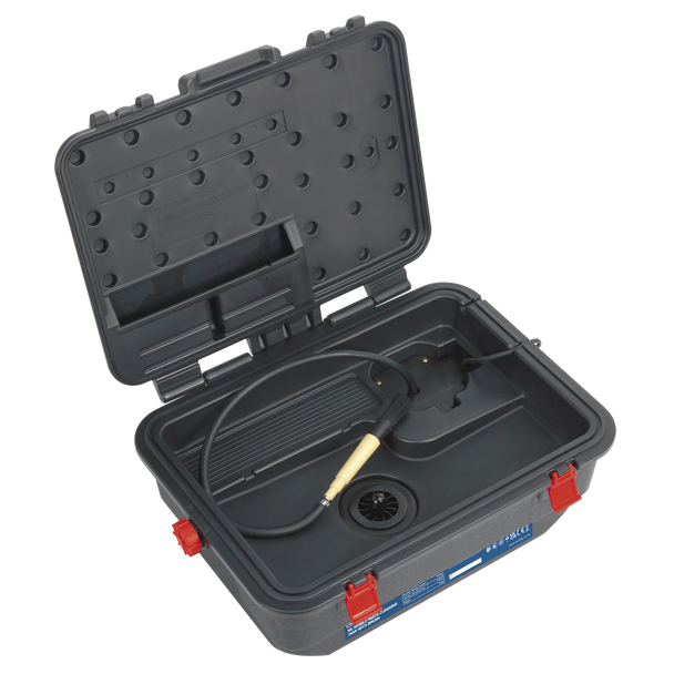 Sealey SM222 ⏐ Mobile Parts Cleaning Tank with Brush 16L