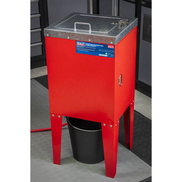 Sealey SM24/1 ⏐ Spray Gun Cleaning Tank 1 Gun Capacity