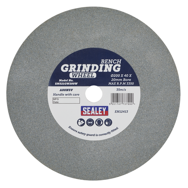 Sealey SM521GW200W ⏐ Wet Stone Wheel for SM521 200mm