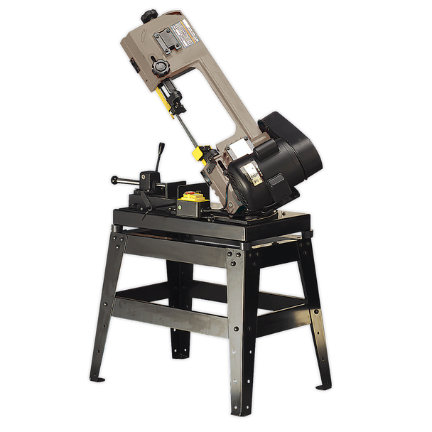 Sealey SM65 ⏐ Metal Cutting Bandsaw with Mitre & Quick Lock Vice 150mm 230V