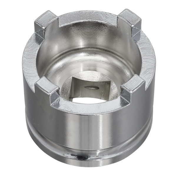 Sealey SMC19 ⏐ Motorcycle Swingarm Locknut Socket 4-Pin 43mm