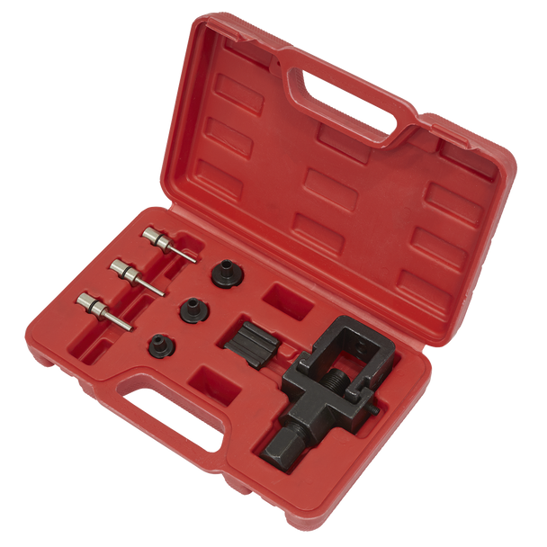 Sealey SMC4 ⏐ Heavy-Duty Motorcycle Chain Splitter & Riveting Tool Set