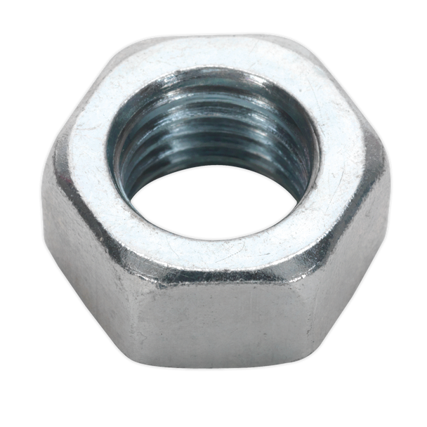 Sealey SN16 ⏐ Zinc Plated Steel Nut M16, DIN 934 - Pack of 25