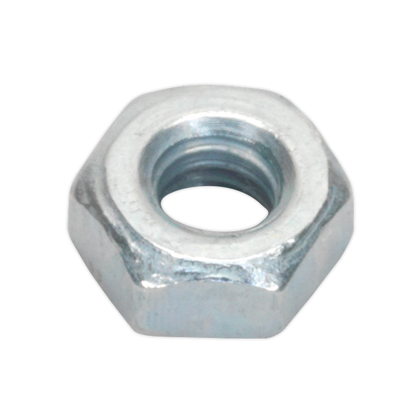 Sealey SN3 ⏐ Zinc Plated Steel Nut M3, DIN 934 - Pack of 100