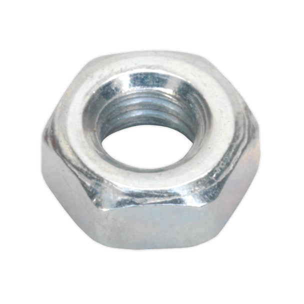 Sealey SN4 ⏐ Zinc Plated Steel Nut M4, DIN 934 - Pack of 100