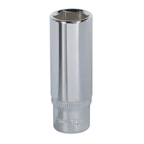 Sealey SP1413D ⏐ Premier Fully Polished Deep Socket 1/4"Sq Drive 13mm