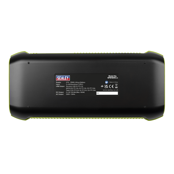 Sealey SPB160W ⏐ AC Power Pack 160W 115Wh