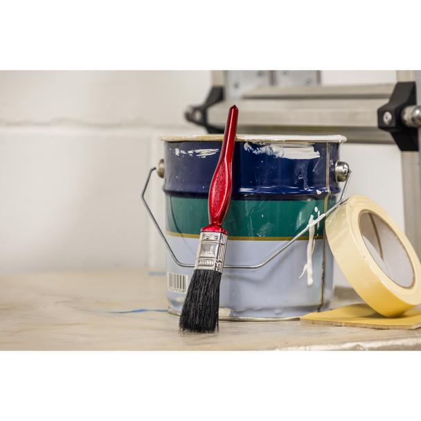 Sealey SPB25S ⏐ Pure Bristle Paint Brush 25mm - Pack of 10