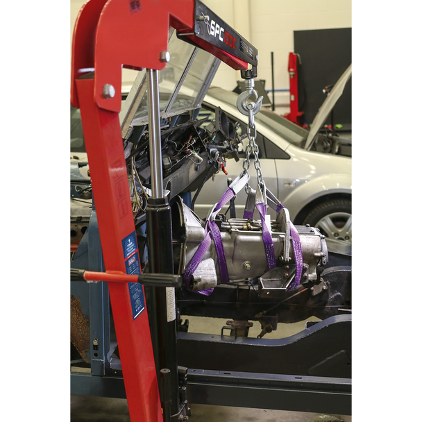 Sealey SPC1000 ⏐ Folding Engine Crane 1 Tonne