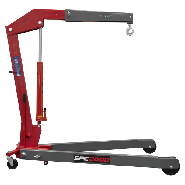 Sealey SPC2000 ⏐ Folding Engine Crane 2 Tonne