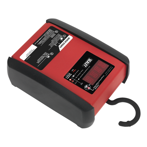 Sealey SPI15S ⏐ 12V Intelligent Speed Charge Battery Charger/Maintainer 15A