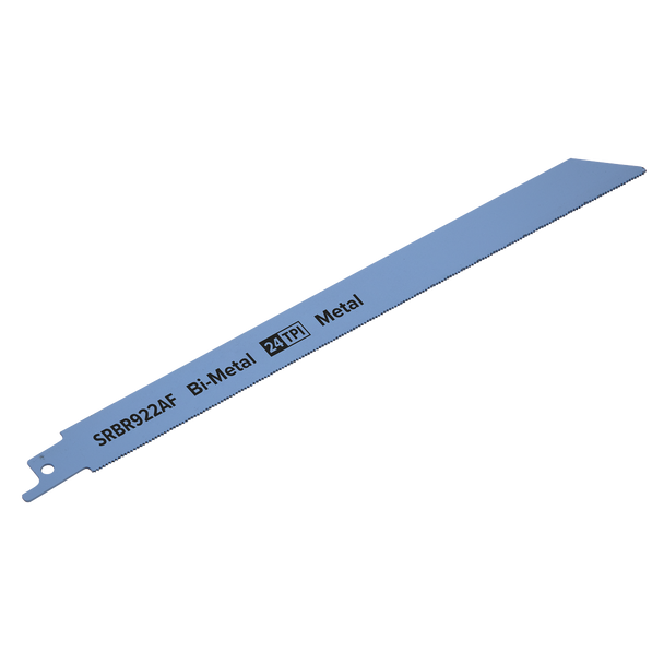 Sealey SRBR922AF ⏐ Reciprocating Saw Blade for Metal 230mm 24tpi - Pack of 5