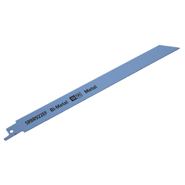 Sealey SRBR922EF ⏐ Reciprocating Saw Blade for Metal 230mm 18tpi - Pack of 5