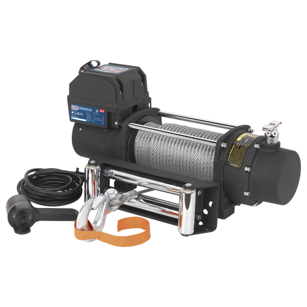Sealey SRW5450 ⏐ Self-Recovery Winch 5450kg (12000lb) Line Pull 12V