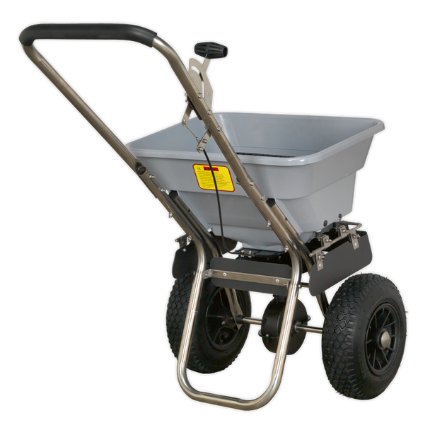 Sealey SSB37W ⏐ Stainless Steel Broadcast Salt Spreader 37kg Walk Behind