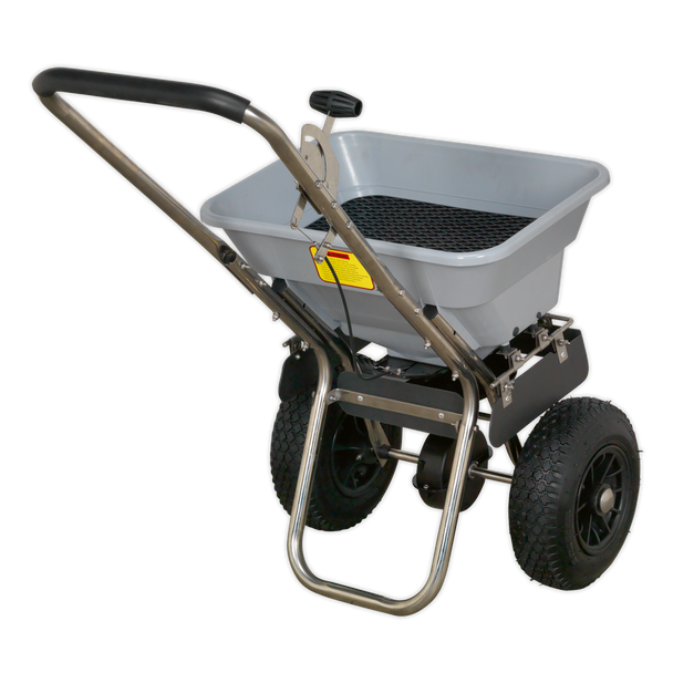 Sealey SSB37W ⏐ Stainless Steel Broadcast Salt Spreader 37kg Walk Behind