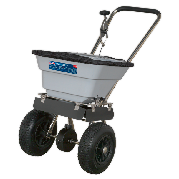 Sealey SSB37W ⏐ Stainless Steel Broadcast Salt Spreader 37kg Walk Behind