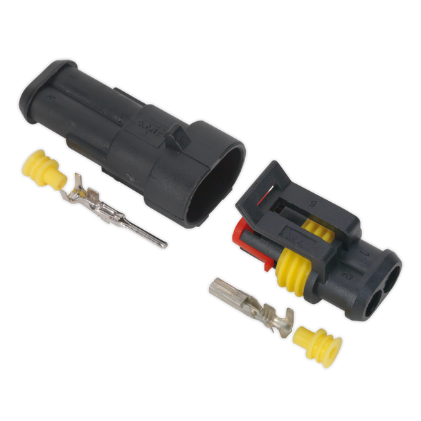 Sealey SSC2M ⏐ 2-Way Superseal Male Connector - Pack of 5