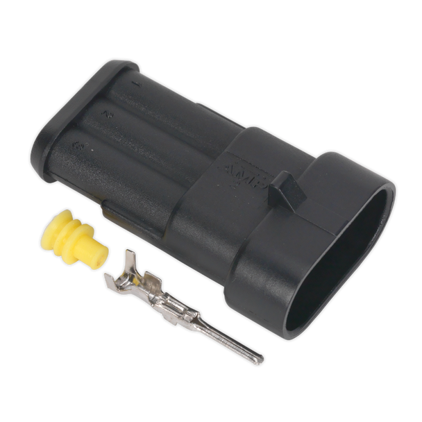 Sealey SSC3M ⏐ 3-Way Superseal Male Connector - Pack of 5