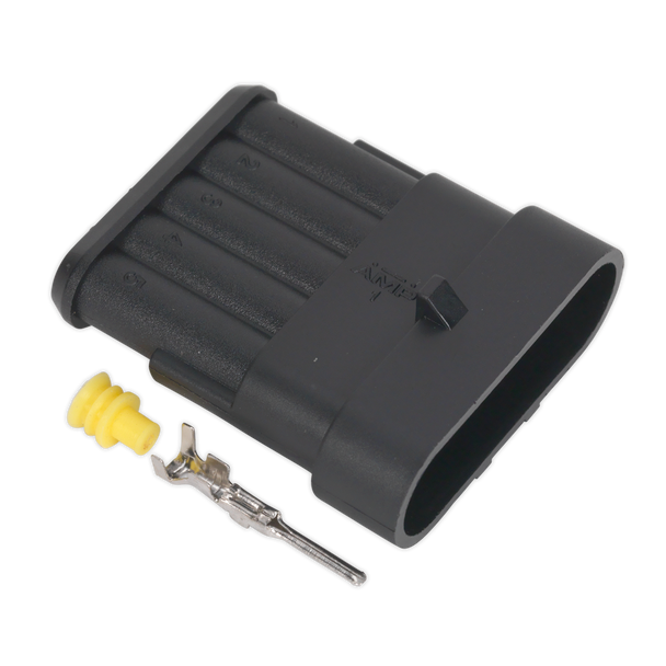 Sealey SSC5M ⏐ 5-Way Superseal Male Connector - Pack of 3