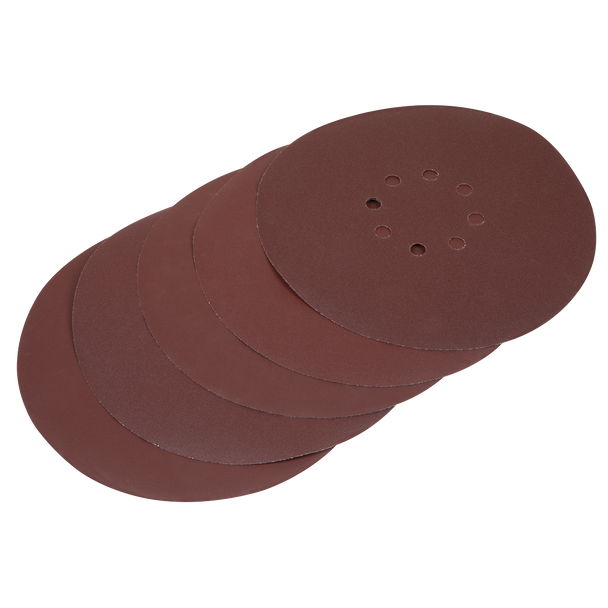 Sealey SSD05 ⏐ 225mm Hook-and-Loop Sanding Disc Set 5pc