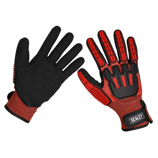 Sealey SSP38XL ⏐ Cut & Impact Resistant Gloves, X-Large - Pair