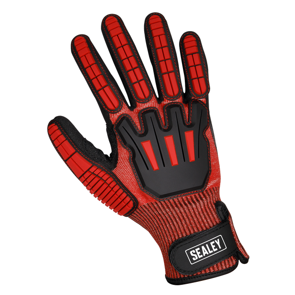 Sealey SSP38XL ⏐ Cut & Impact Resistant Gloves, X-Large - Pair