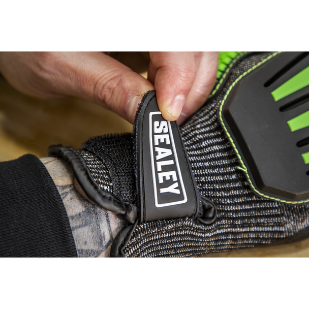 Sealey SSP39XL ⏐ Cut & Impact Resistant Gloves, X-Large - Pair