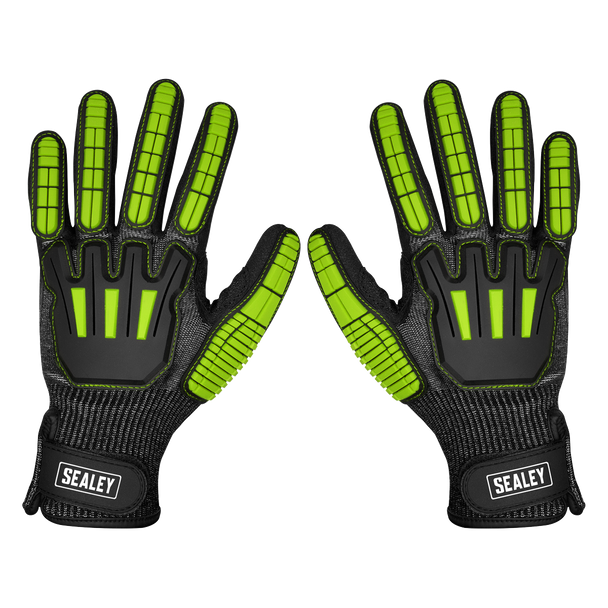 Sealey SSP39XL ⏐ Cut & Impact Resistant Gloves, X-Large - Pair