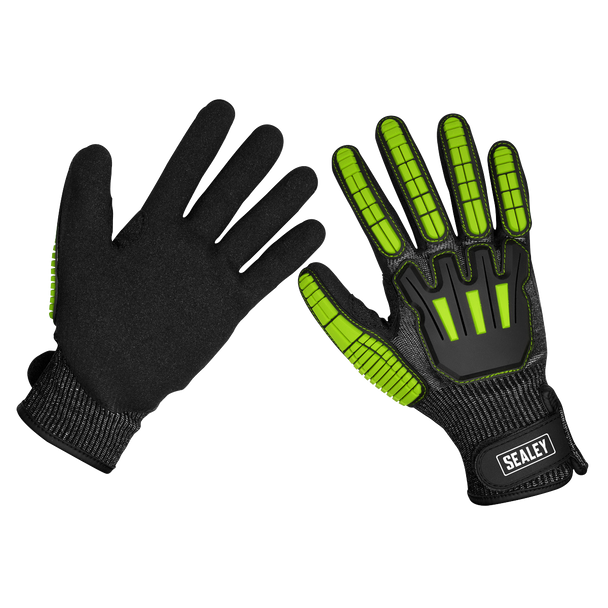Sealey SSP39XL ⏐ Cut & Impact Resistant Gloves, X-Large - Pair