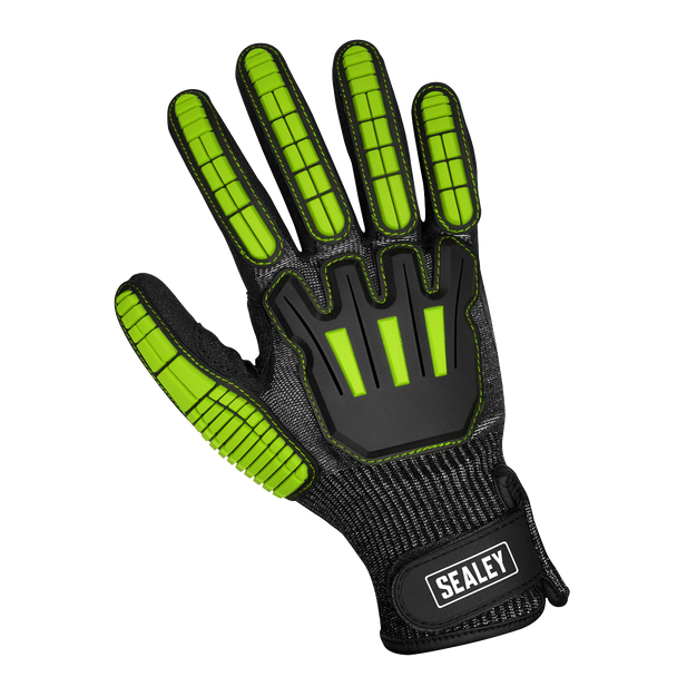 Sealey SSP39XL ⏐ Cut & Impact Resistant Gloves, X-Large - Pair