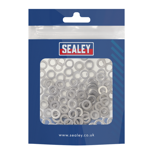 Sealey SSW5 ⏐ Stainless Steel Flat Washer M5 A2, DIN 125 - Pack of 100