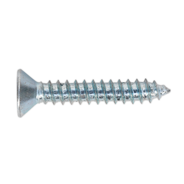 Sealey ST4225 ⏐ Self-Tapping Countersunk Pozi Screw 4.2 x 25mm, DIN 7982 - Pack of 100